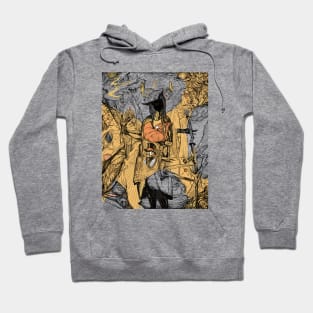 psychedelic story comic style illustration old school Hoodie